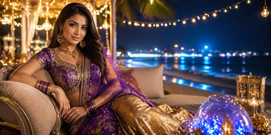 সেন্ট মার্টিন দ্বীপের সমুদ্র সৈকতে লটারি টিকেট হাতে একজন বাংলাদেশি তরুণ